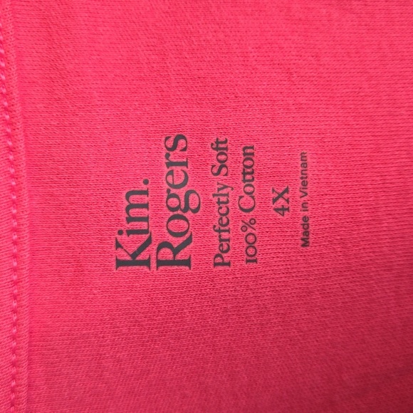 Kim Roger's women's 4X tank top – pink - Picture 3 of 5